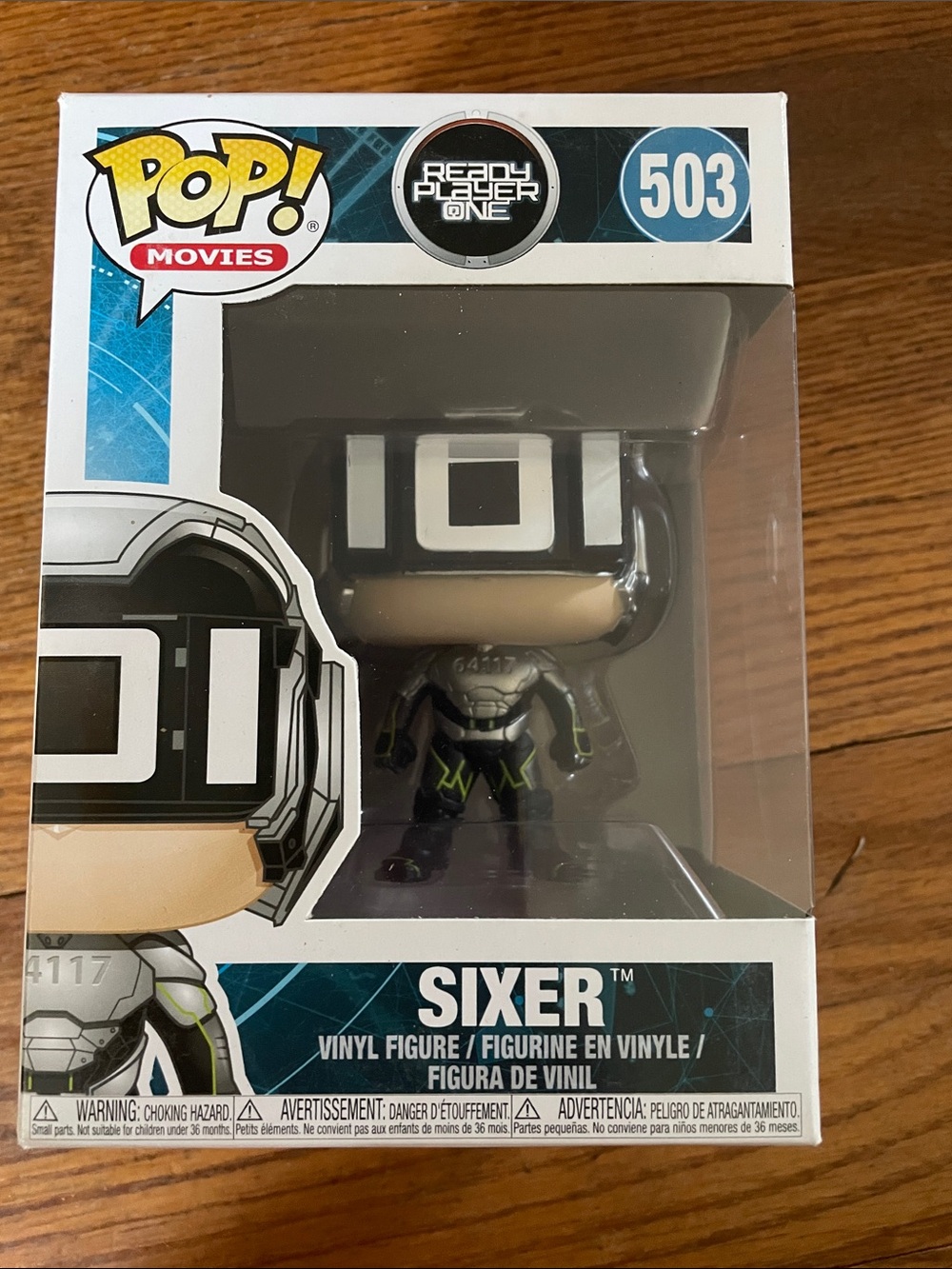 Funko Sixer Black, White & Green Vinyl Figure (Ready Player One)